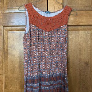 Fleur Bleue Sleeveless Women's Top - Size US Small